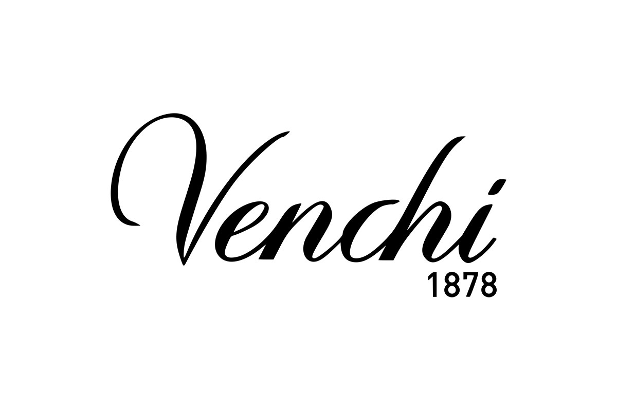 Venchi闻绮巧克力logo设计含义解读及冰淇淋品牌标志设计理念