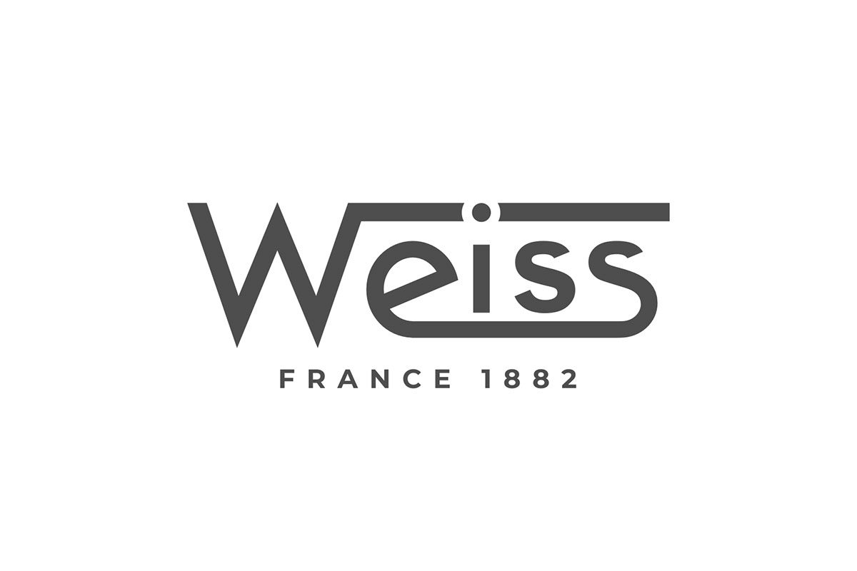 Weiss Confiserie巧克力logo设计含义解读及奥地利品牌标志设计理念