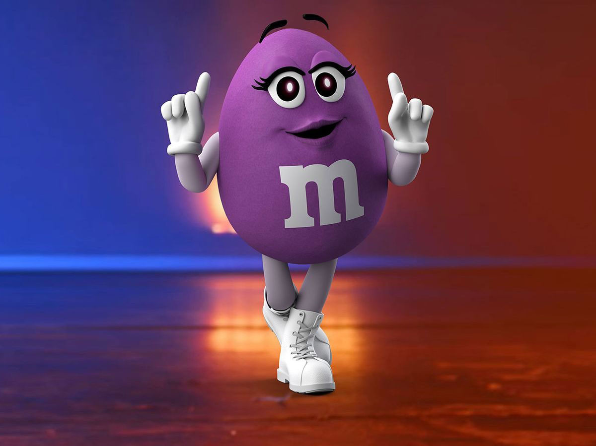 M&M's美国巧克力豆吉祥物图片