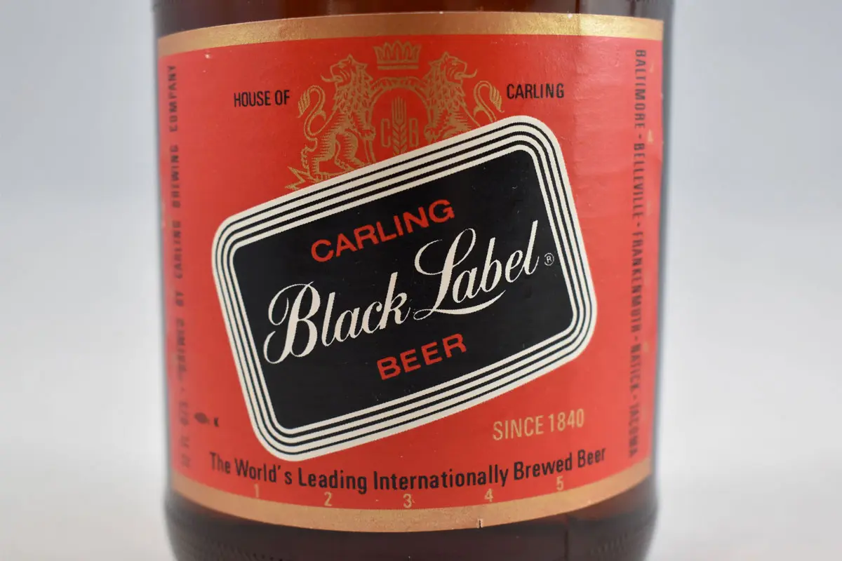 Carling Black Label啤酒包装