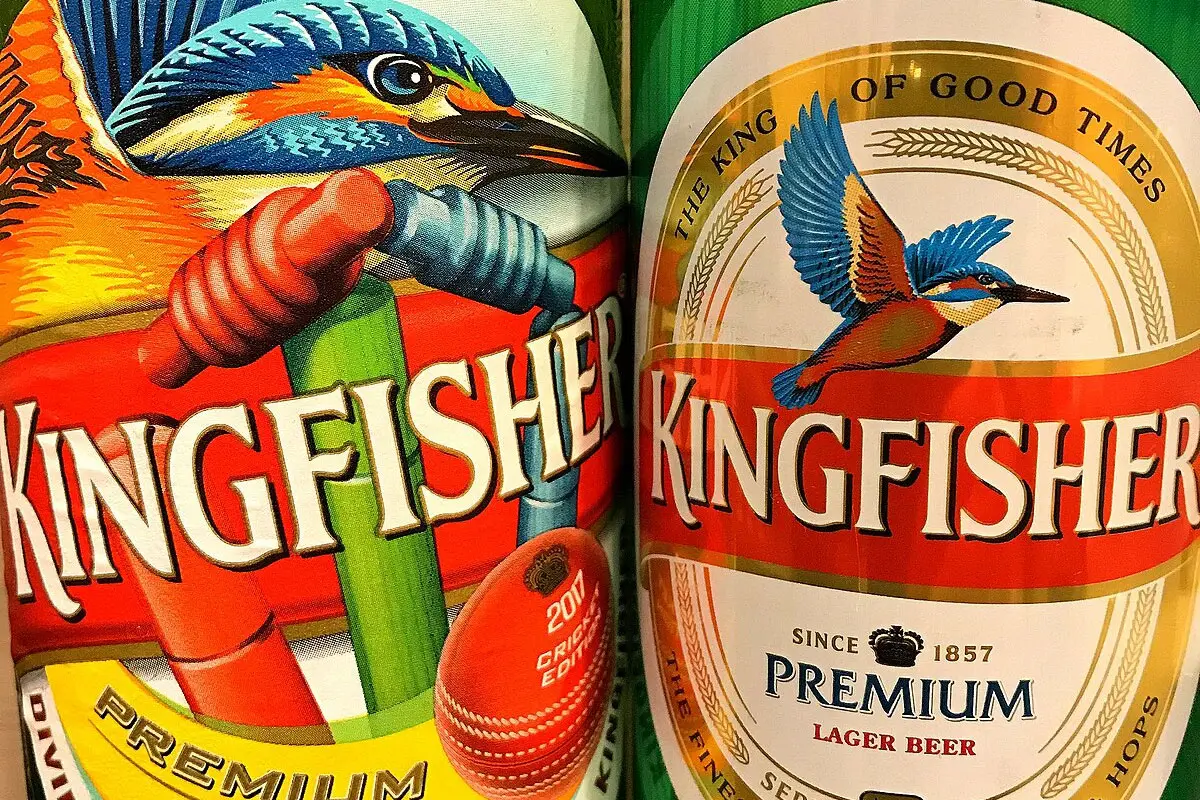 Kingfisher翠鸟啤酒标签