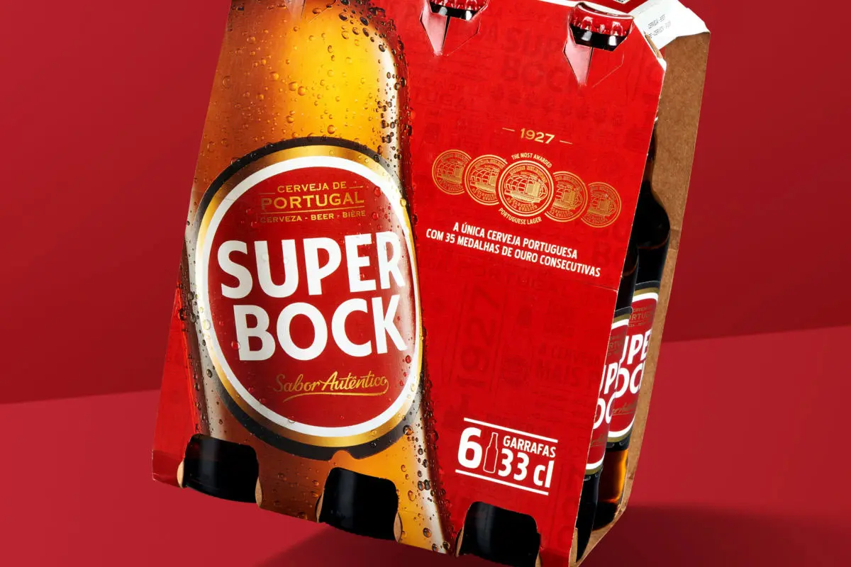 Super Bock超级波克啤酒包装