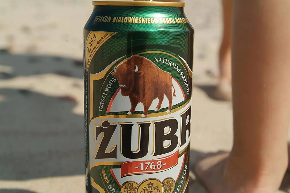 Zubr野牛啤酒包装