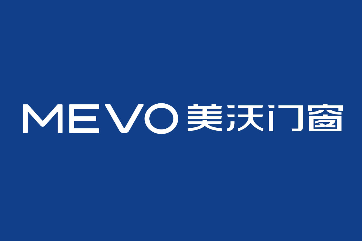 美沃门窗反白logo