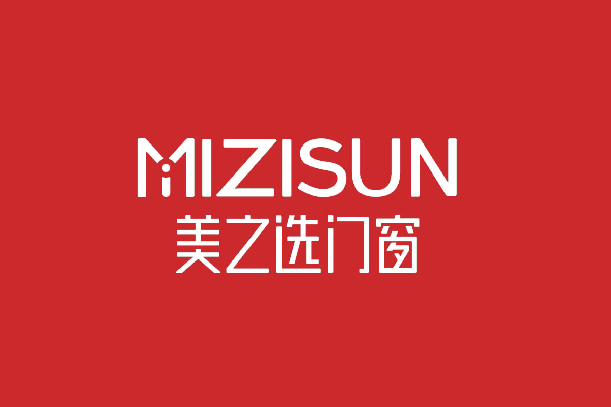 美之选门窗反白logo