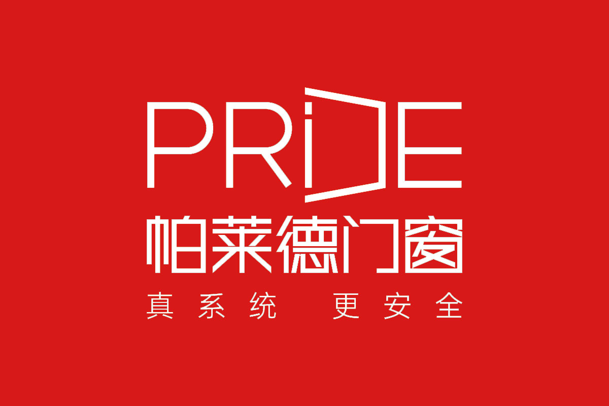 帕莱德门窗反白logo