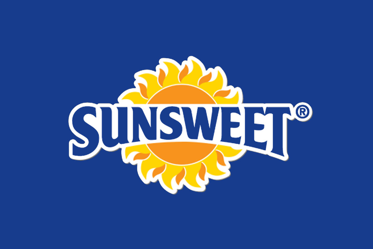 SUNSWEET日光牌反白logo