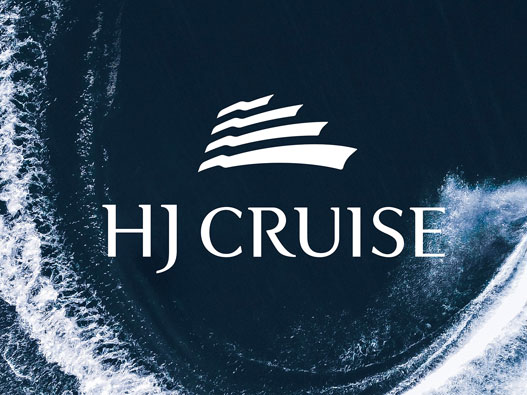 HJ CRUISE 环保电动游轮标志设计含义及设计理念