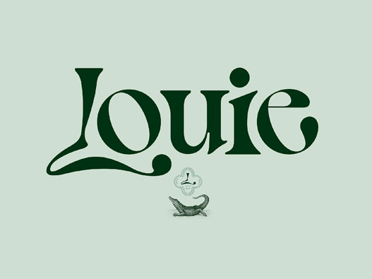 Louie西餐厅品牌设计