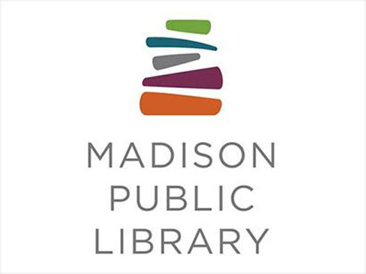 图书商标logo怎么做？麦迪逊公共图书馆品牌logo设计