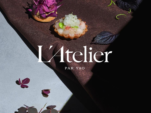 L'Atelier标志设计含义及logo设计理念