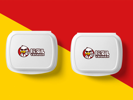 鸭范儿卤味logo设计含义及餐饮品牌标志设计理念