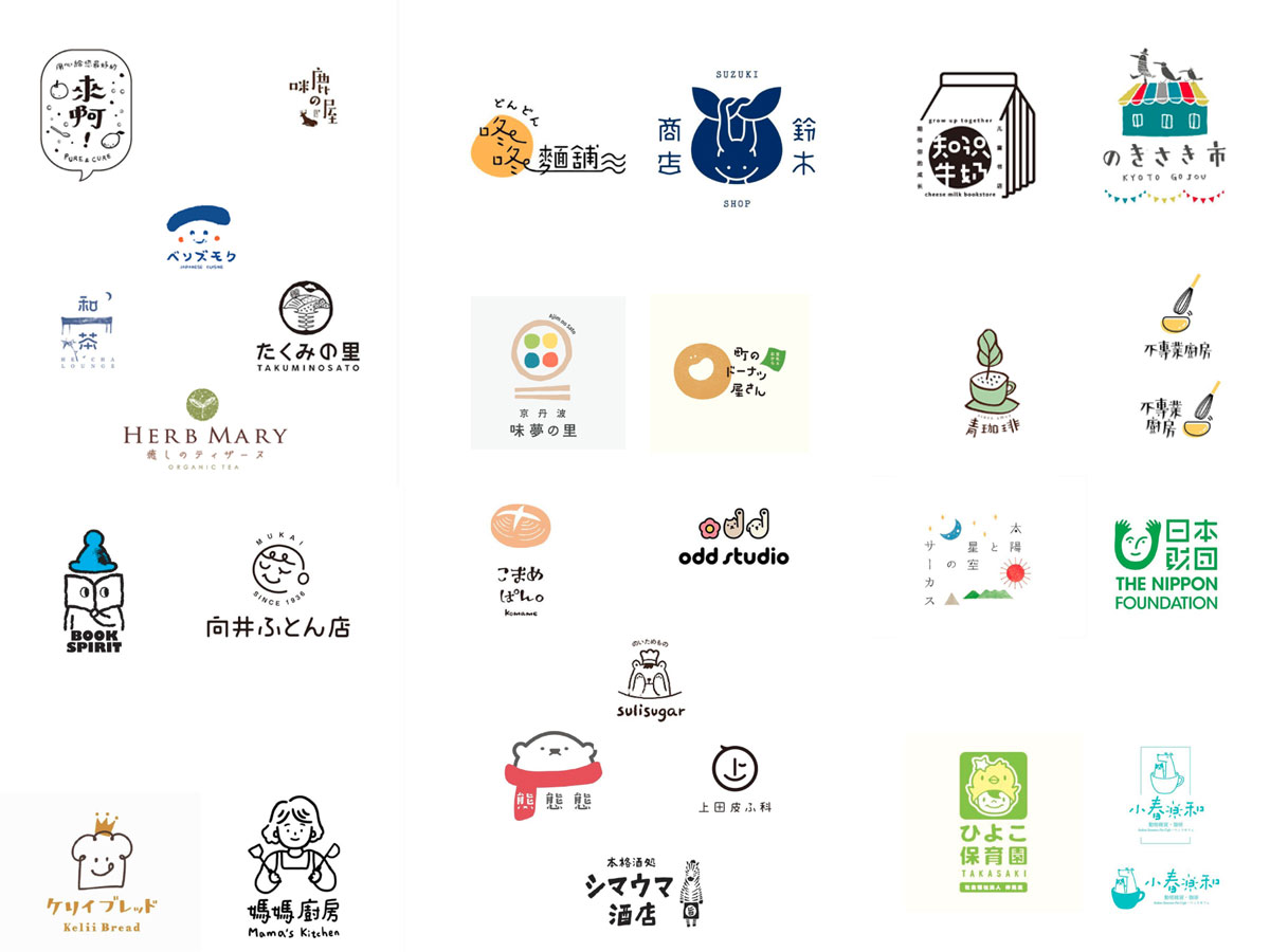 日式风商标设计-日式简约风logo设计理念