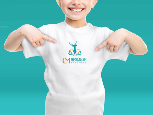 鹿鸣学堂logo设计含义及教育品牌标志设计理念