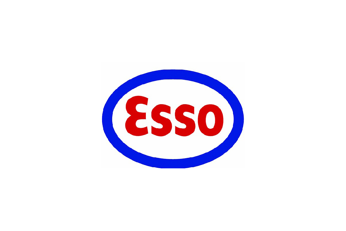 Esso埃索润滑油logo设计含义及机油品牌标志设计理念