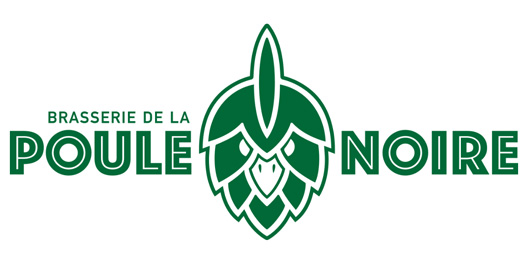 La Poule Noire Brewery logo设计图片