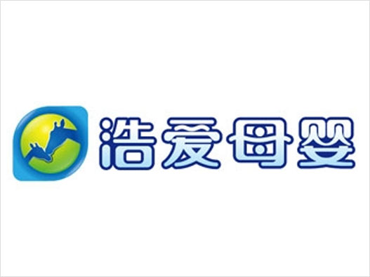 浩爱母婴logo设计