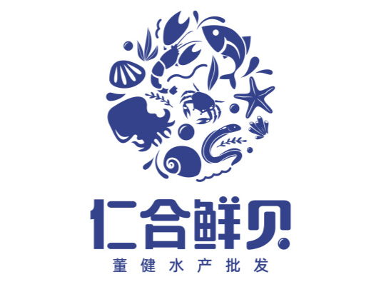 仁合鲜贝logo设计图片