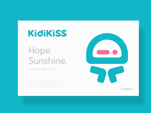 KidiKiss logo设计图片