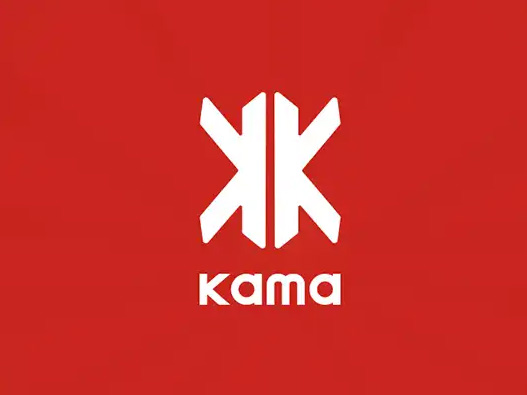 卡玛KAMA logo设计含义及服装标志设计理念