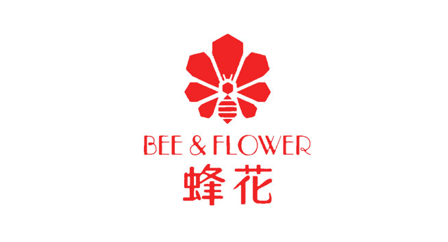 蜂花（Beeflower）logo设计含义及洗发水品牌标志设计理念
