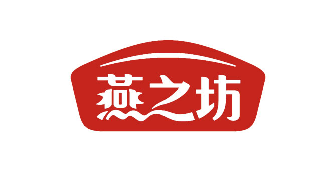 燕之坊logo设计含义及麦片品牌标志设计理念
