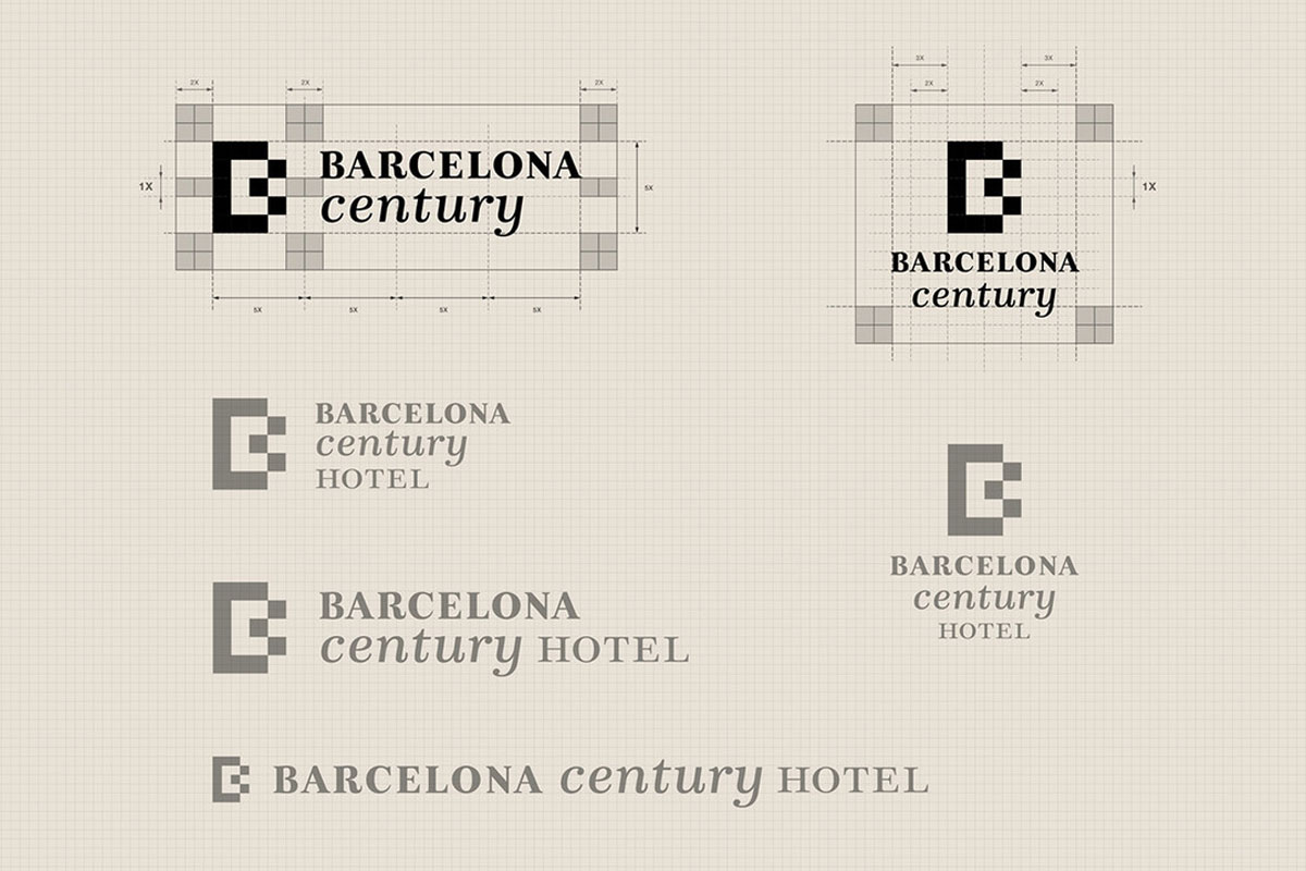 Barcelona Century Hotel酒店标志