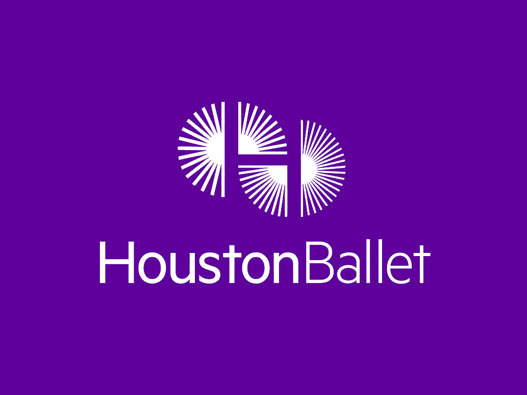 休斯顿芭蕾舞团logo设计含义及设计理念