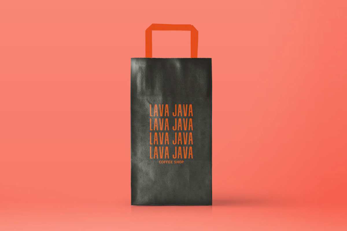 LAVA JAVA咖啡袋子