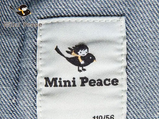 MiniPeace logo设计含义及童装品牌标志设计理念