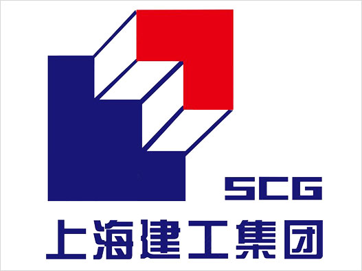 混凝土LOGO设计-SCG上海建工品牌logo设计