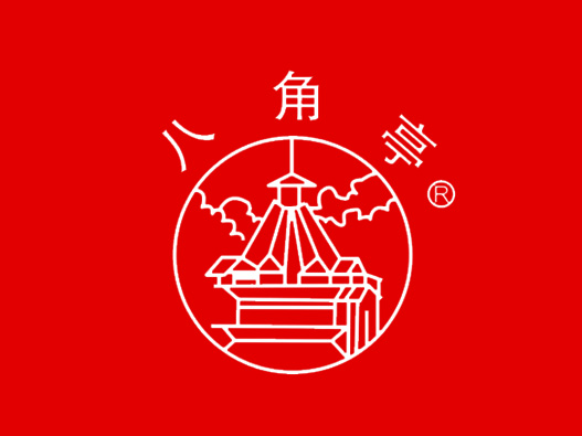 八角亭logo设计图片