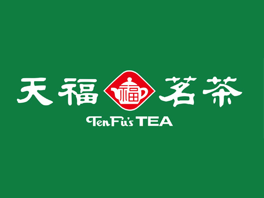天福茗茶logo设计图片