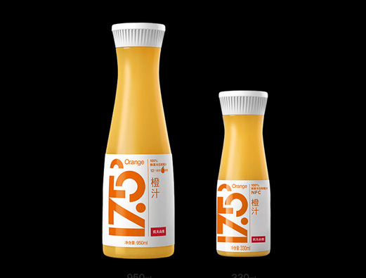 17.5°橙汁logo设计含义及设计理念