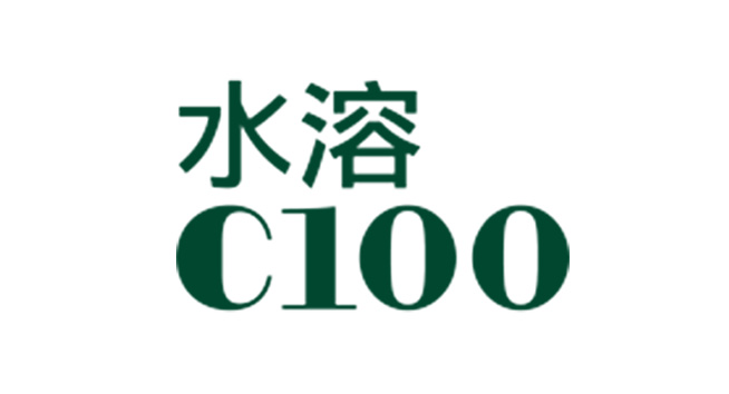 水溶C100 logo设计含义及设计理念