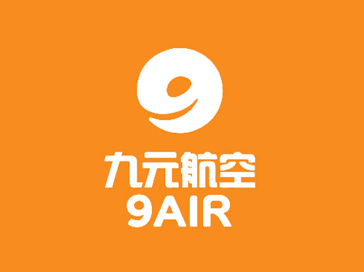 九元航空logo设计含义及设计理念