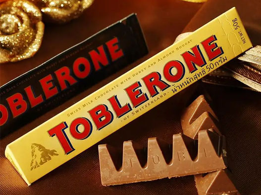 Toblerone托勃龙logo设计含义及三角形标志设计理念