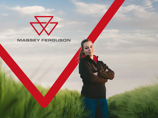 Massey Ferguson logo设计含义及农业制造业标志设计理念