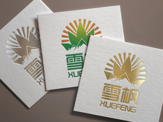雪枫logo设计含义及食品品牌标志设计理念