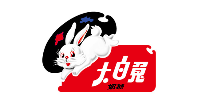 大白兔logo设计含义及食品品牌标志设计理念