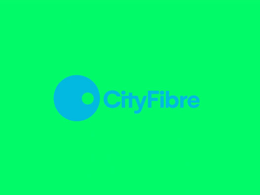 CityFibre logo设计含义及设计理念