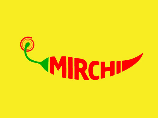 Radio Mirchi logo设计含义及设计理念