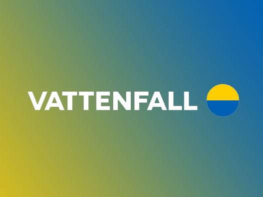 Vattenfall logo设计含义及能源标志设计理念