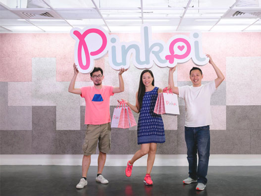 来自台湾的设计购物网站 Pinkoi 启用新LOGO