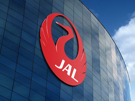 日本JAL航空logo设计含义及设计理念