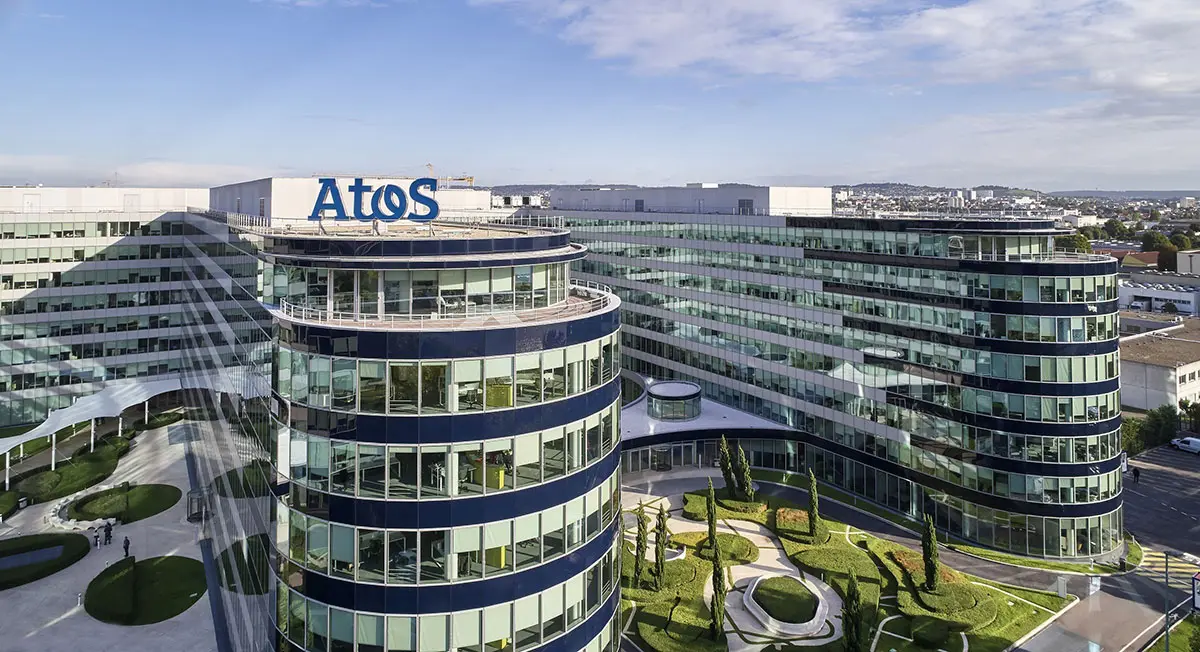 Atos Software法国软件公司-云计算logo设计