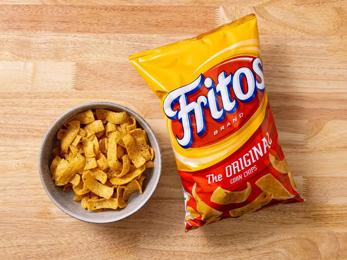Fritos菲力多滋玉米片包装-玉米片logo设计