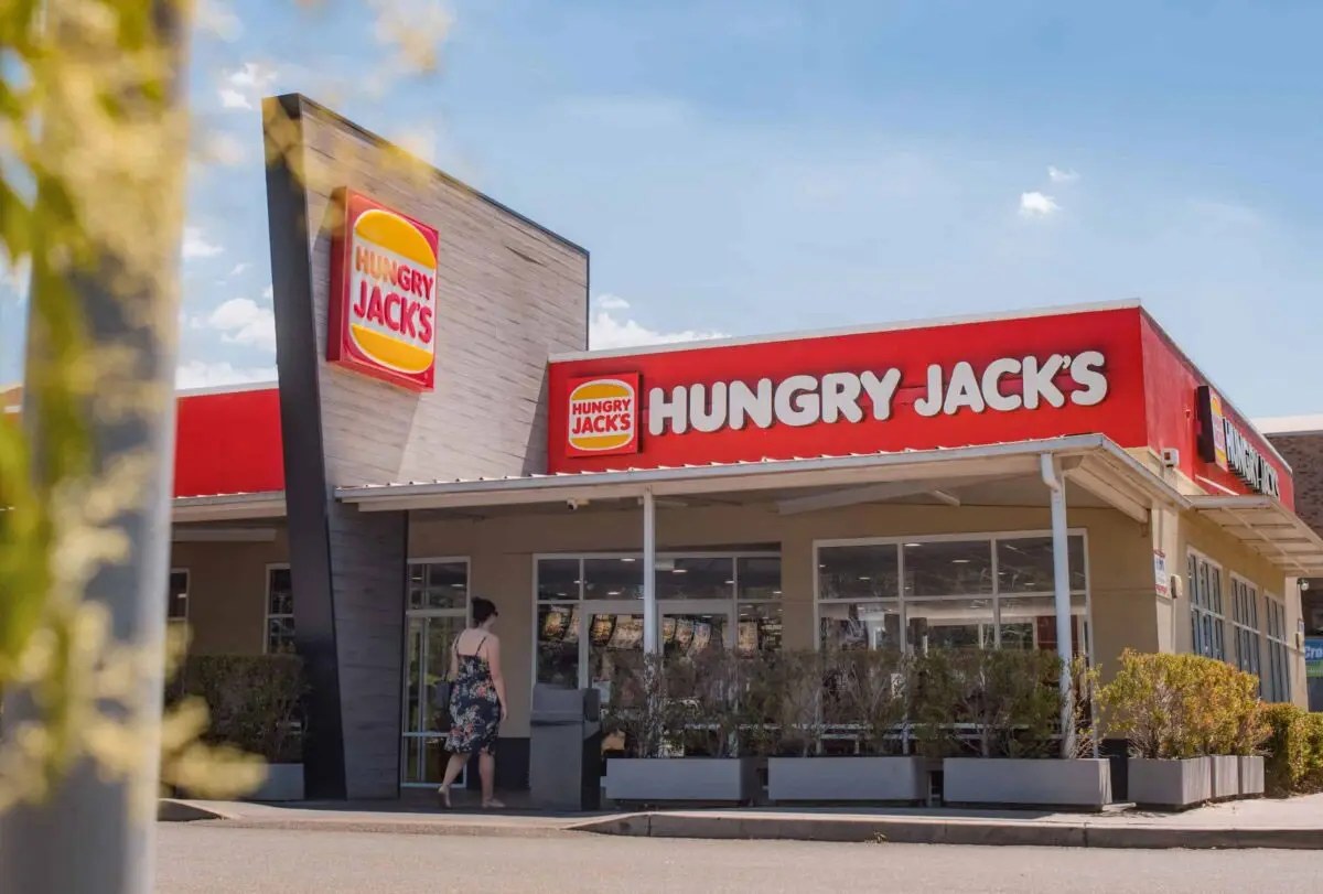 Hungry Jack's澳大利亚汉堡王快餐连锁-快餐连锁店logo设计