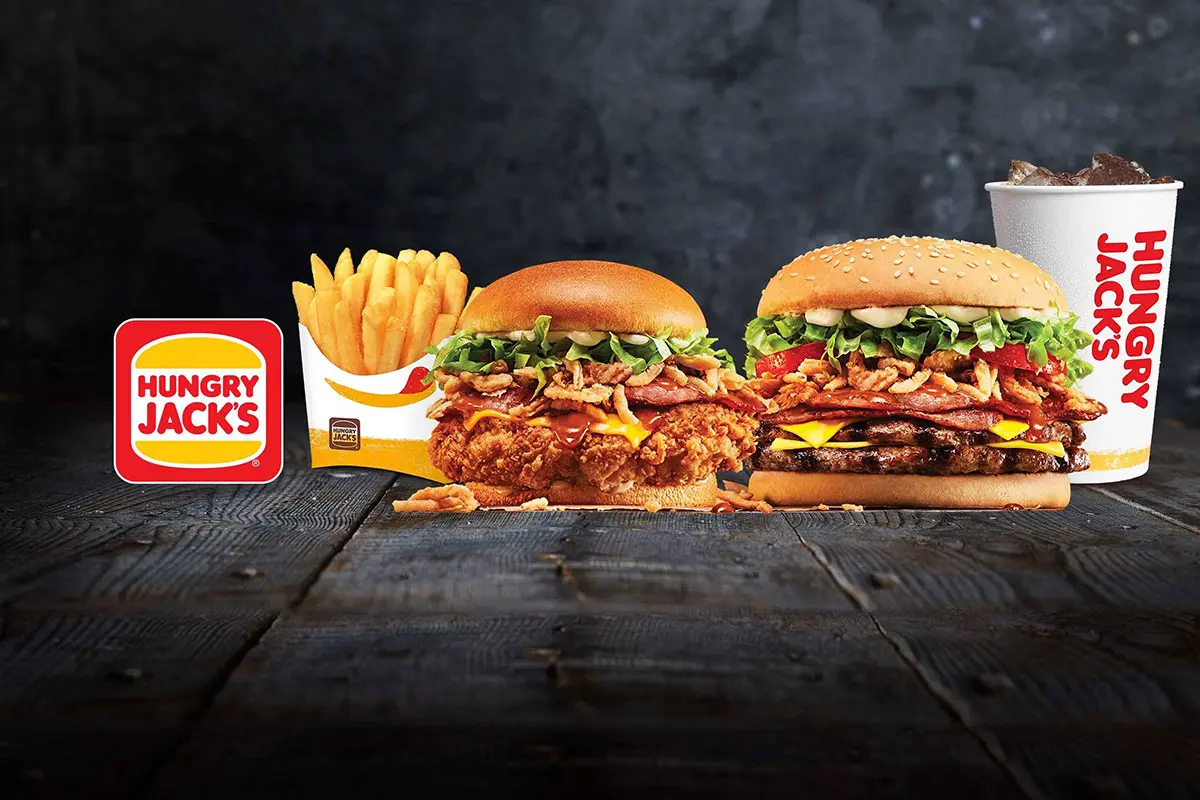 Hungry Jack's澳大利亚汉堡王快餐连锁-特许经营标志设计