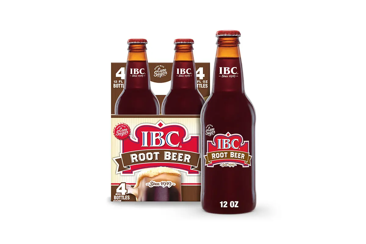 IBC ROOT BEER美国根汁啤酒-复古装饰字标志设计